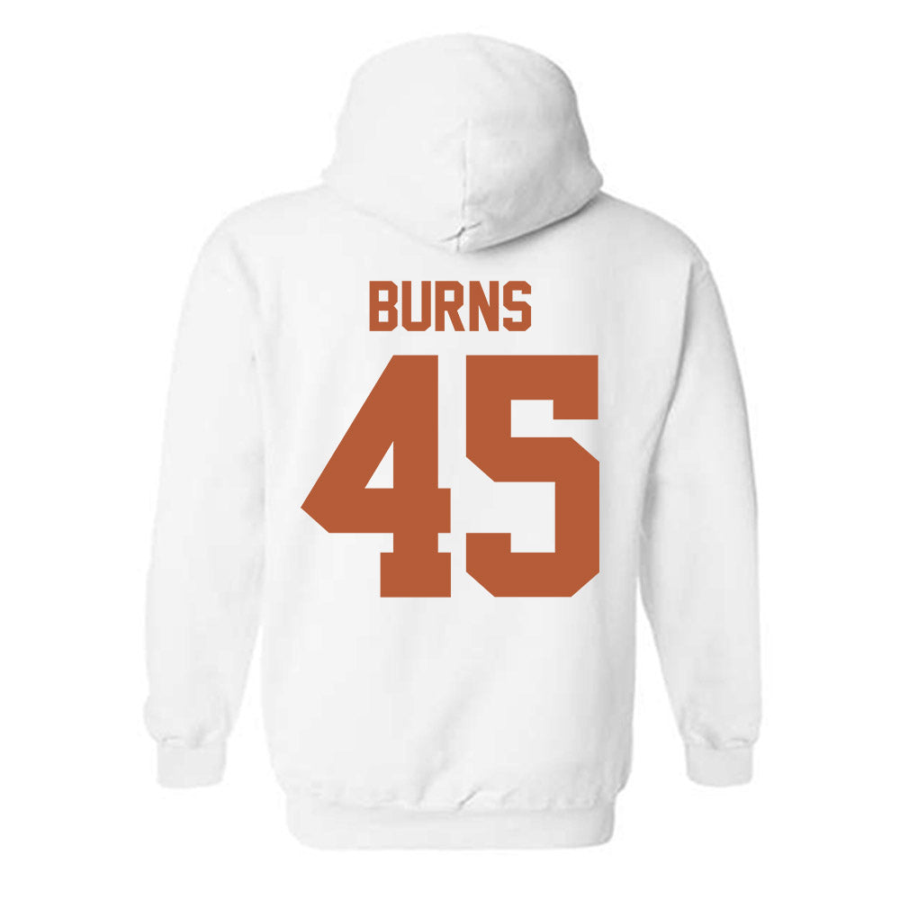Texas - NCAA Baseball : Thomas Burns - Sports Shersey Hooded Sweatshirt-1