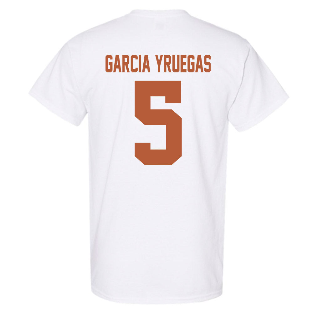 Texas - NCAA Baseball : Felix Garcia Yruegas - Sports Shersey T-Shirt-1