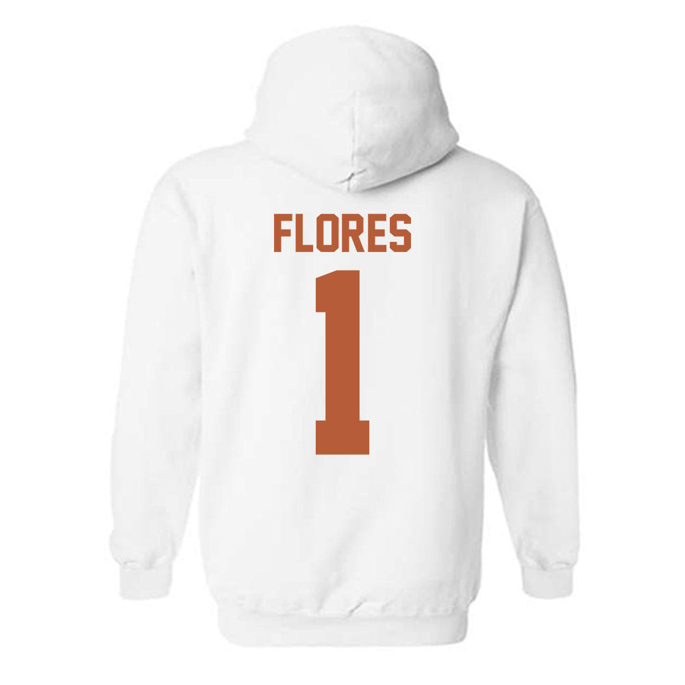 Texas - NCAA Baseball : Jalin Flores - Hooded Sweatshirt