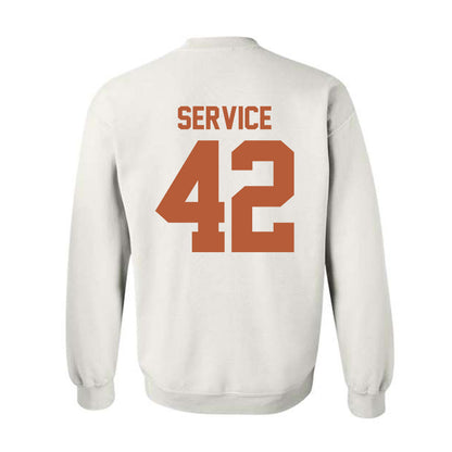 Texas - NCAA Baseball : Oliver Service - Crewneck Sweatshirt Sports Shersey