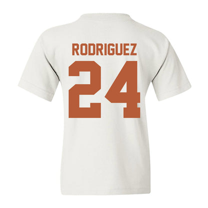 Texas - NCAA Baseball : Adrian Rodriguez - Sports Shersey Youth T-Shirt-1