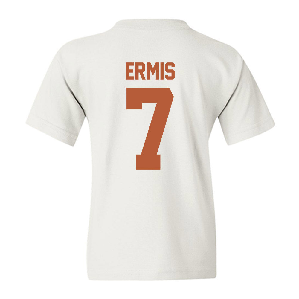 Texas - NCAA Baseball : Andrew Ermis - Sports Shersey Youth T-Shirt-1