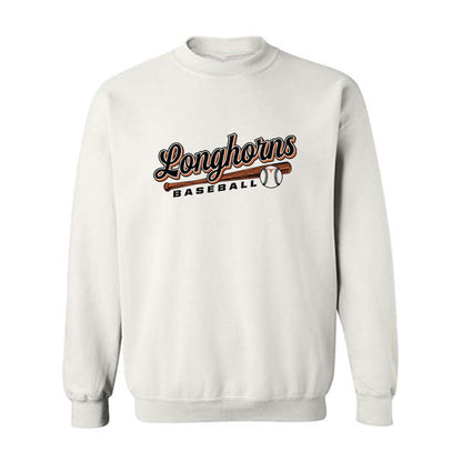 Texas - NCAA Baseball : Jalin Flores - Crewneck Sweatshirt