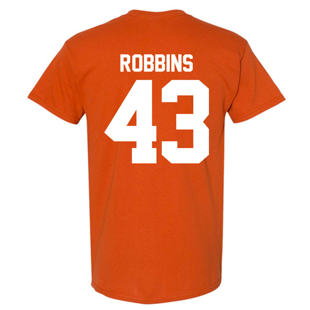 Texas - NCAA Baseball : Aiden Robbins - Sports Shersey T-Shirt-1