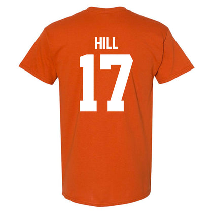 Texas - NCAA Baseball : Will Hill - Sports Shersey T-Shirt-1