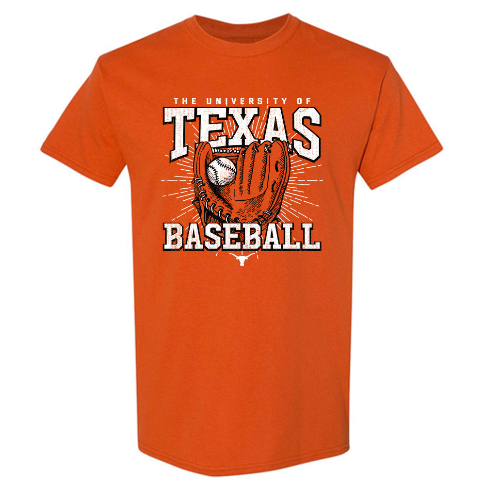 Texas - NCAA Baseball : Cal Higgins - Sports Shersey T-Shirt-0