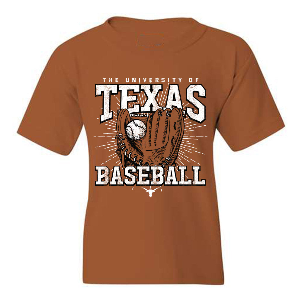 Texas - NCAA Baseball : Jalin Flores - Youth T-Shirt