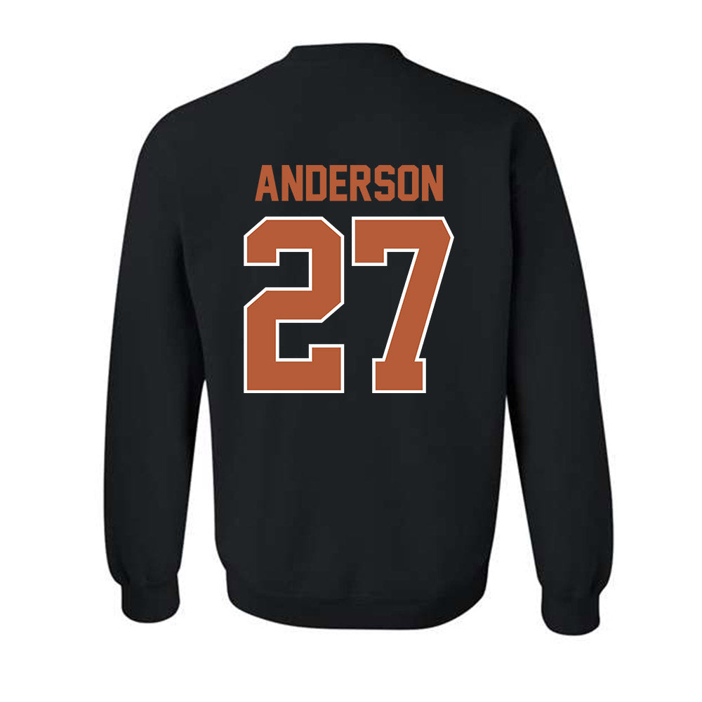 Texas - NCAA Softball : Taylor Anderson - Sports Shersey Crewneck Sweatshirt-1