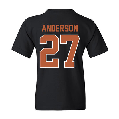 Texas - NCAA Softball : Taylor Anderson - Sports Shersey Youth T-Shirt-1