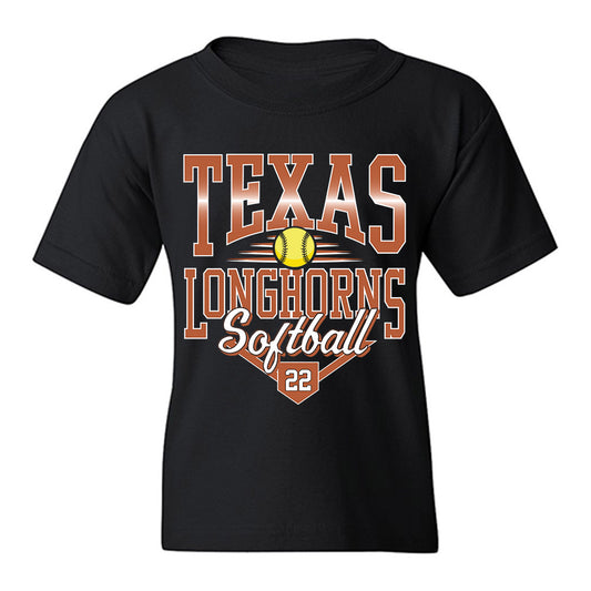 Texas - NCAA Softball : Brenlee Gonzales - Sports Shersey Youth T-Shirt-0