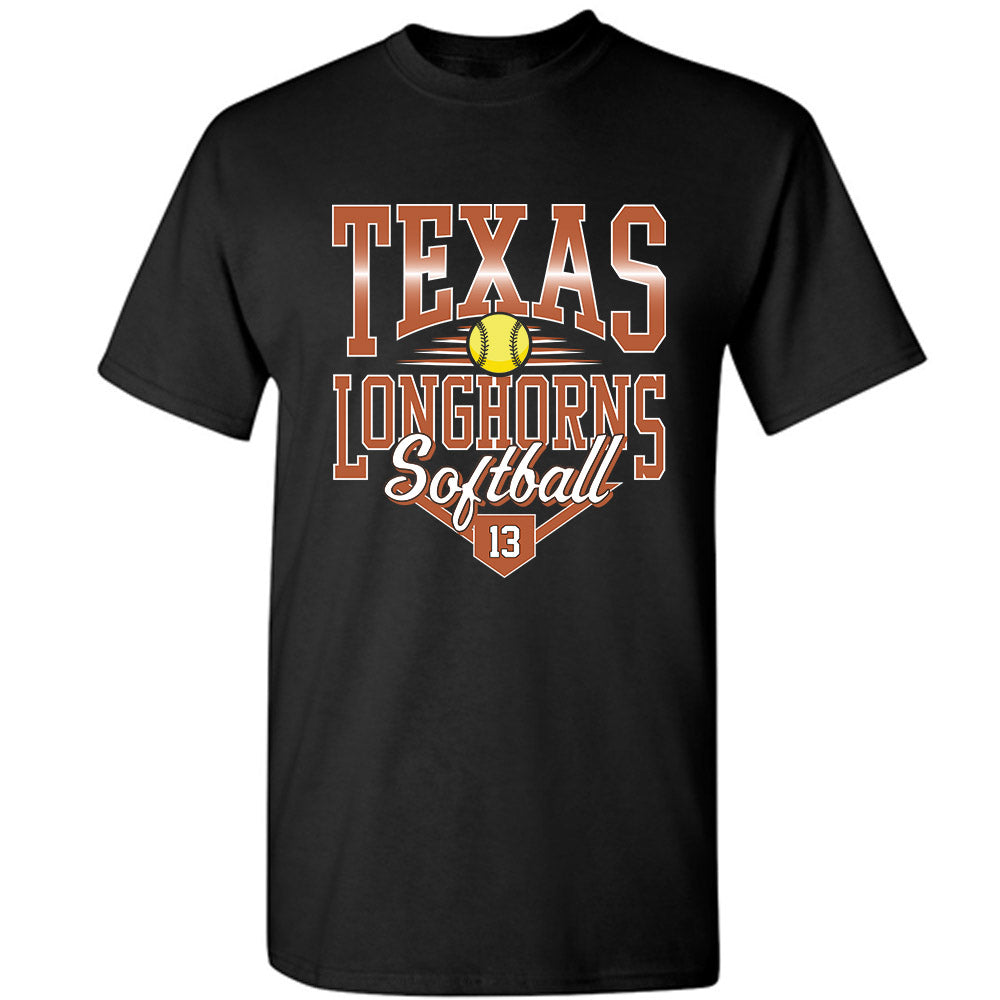 Texas - NCAA Softball : Hannah Wells - Sports Shersey T-Shirt-0