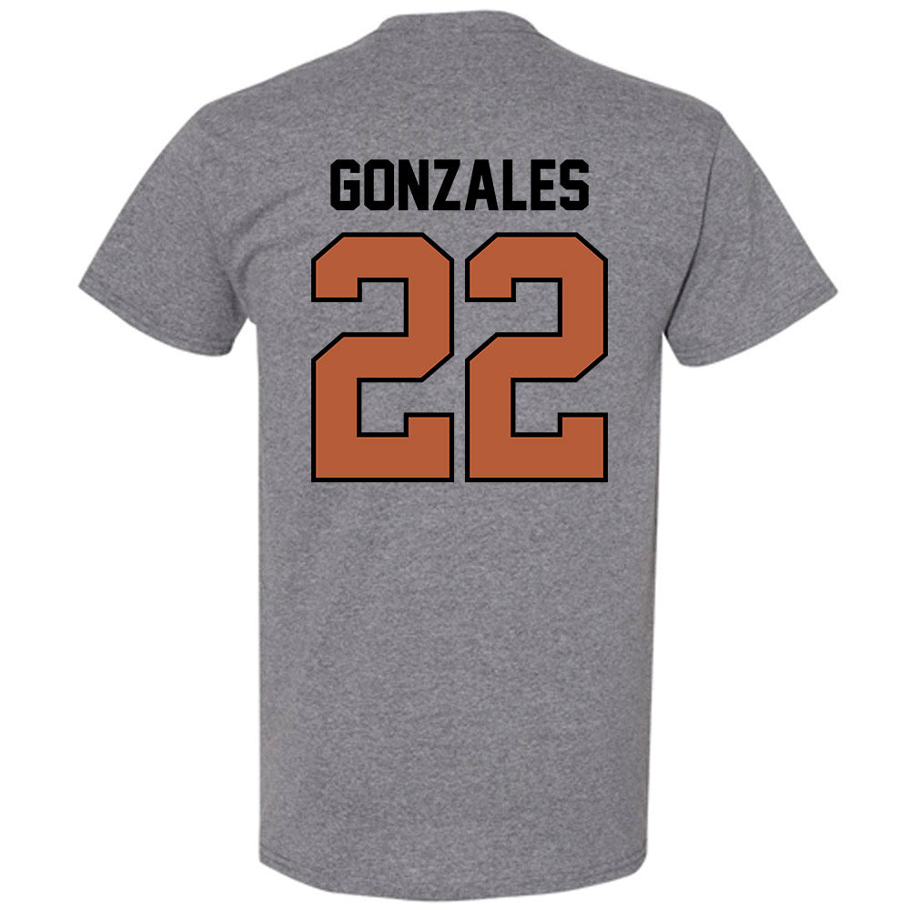 Texas - NCAA Softball : Brenlee Gonzales - Sports Shersey T-Shirt-1