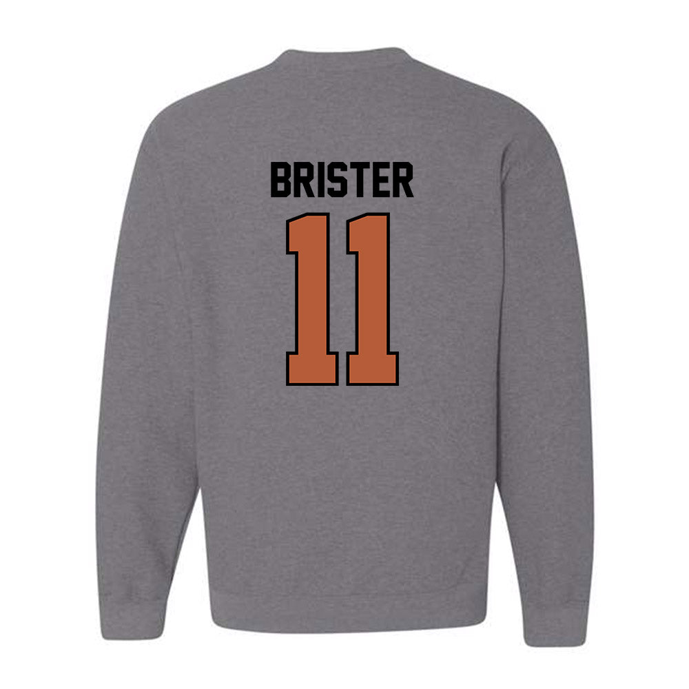Texas - NCAA Softball : Shylien Brister - Sports Shersey Crewneck Sweatshirt-1
