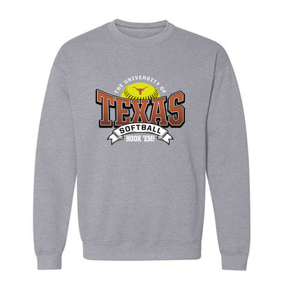 Texas - NCAA Softball : Taylor Anderson - Sports Shersey Crewneck Sweatshirt-0
