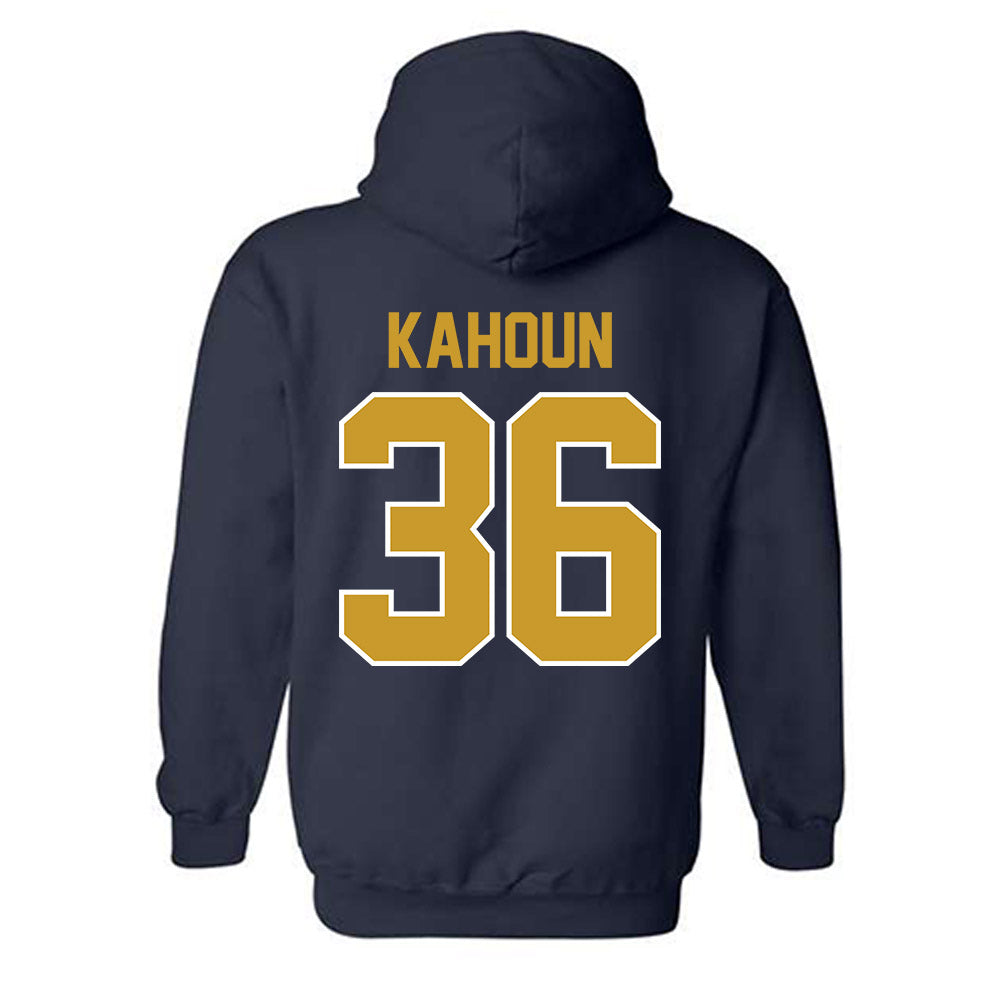 Notre Dame - NCAA Football : Bodie Kahoun - Classic Shersey Hooded Sweatshirt-1