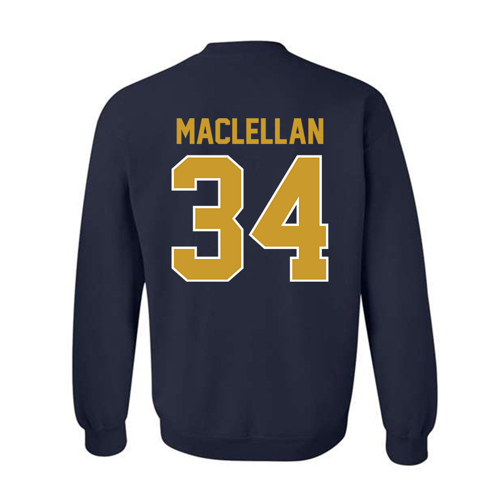 Notre Dame - NCAA Men's Basketball : Matthew MacLellan - Classic Shersey Crewneck Sweatshirt-1