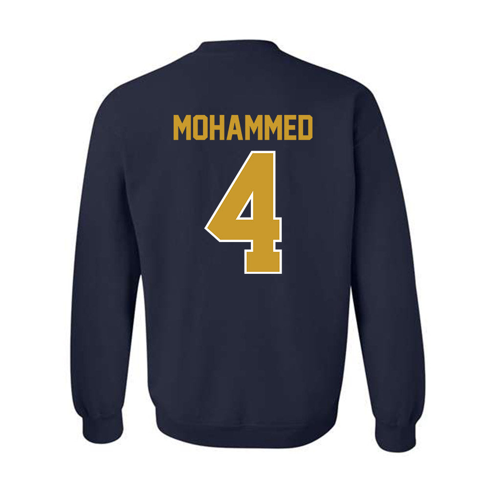 Notre Dame - NCAA Men's Basketball : Sir Mohammed - Classic Shersey Crewneck Sweatshirt-1