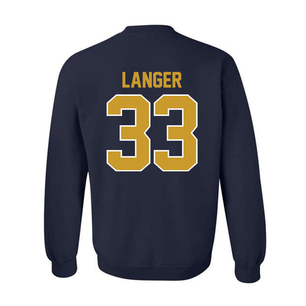 Notre Dame - NCAA Women's Volleyball : Grace Langer - Classic Shersey Crewneck Sweatshirt