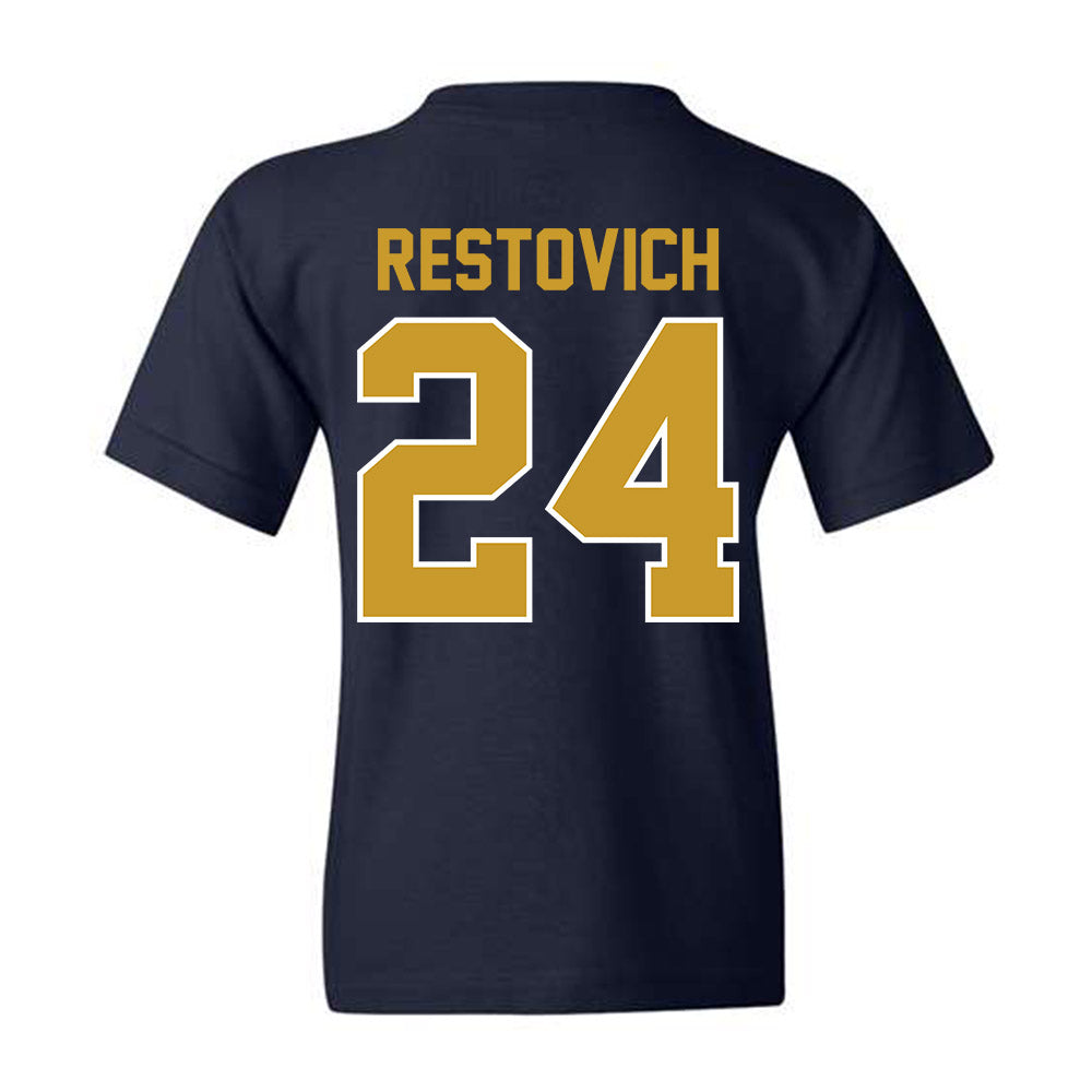 Notre Dame - NCAA Women's Soccer : Grace Restovich - Classic Shersey Youth T-Shirt