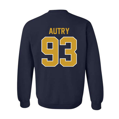 Notre Dame - NCAA Football : Quentin Autry - Classic Shersey Crewneck Sweatshirt