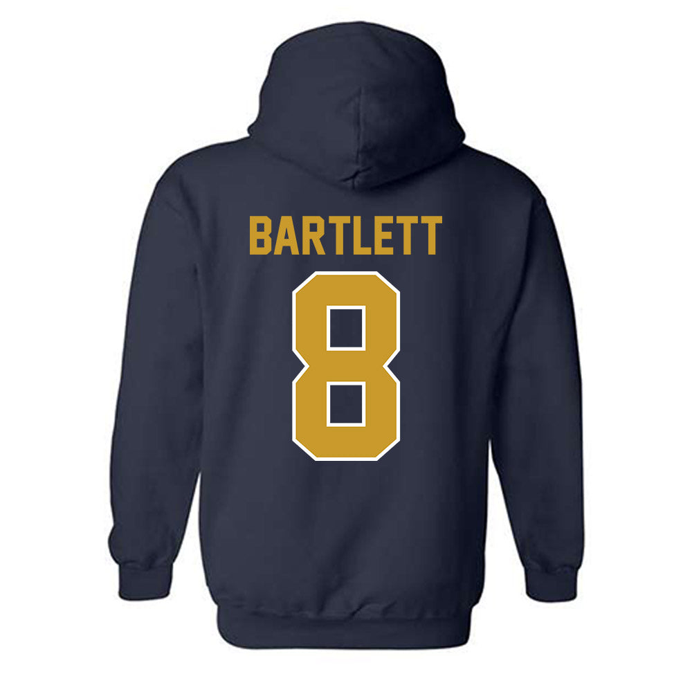 Notre Dame - NCAA Men's Soccer : Nici Bartlett - Classic Shersey Hooded Sweatshirt-1