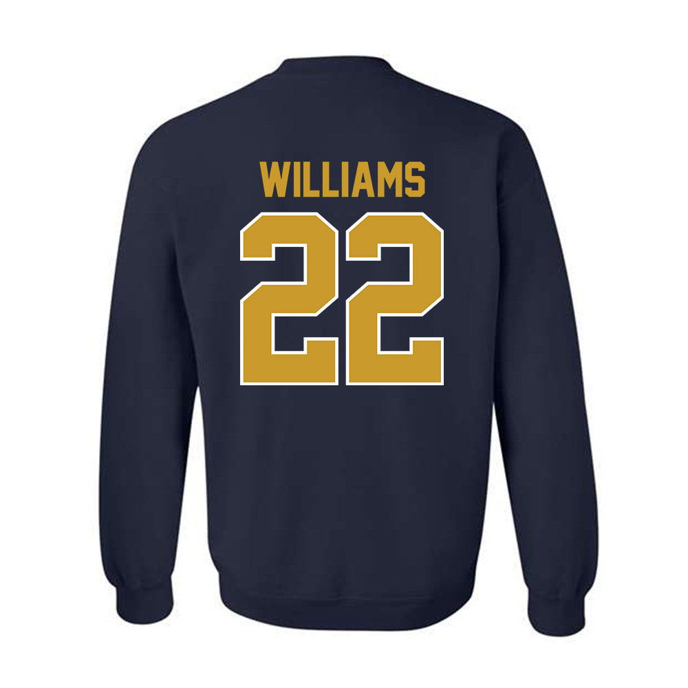 Notre Dame - NCAA Football : Aneyas Williams - Classic Shersey Crewneck Sweatshirt-1