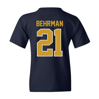 Notre Dame - NCAA Men's Lacrosse : Brock Behrman - Classic Shersey Youth T-Shirt