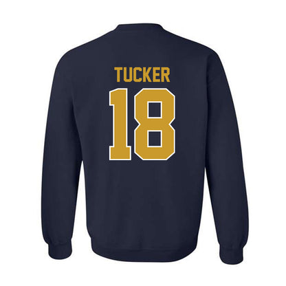 Notre Dame - NCAA Football : Chance Tucker - Classic Shersey Crewneck Sweatshirt-1