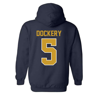 Notre Dame - NCAA Women's Volleyball : Cailey Dockery - Classic Shersey Hooded Sweatshirt-1