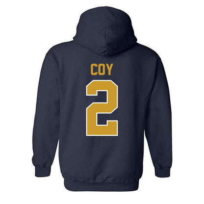 Notre Dame - NCAA Baseball : Noah Coy - Classic Shersey Hooded Sweatshirt