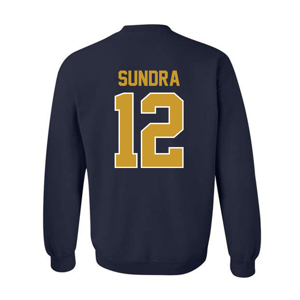 Notre Dame - NCAA Men's Basketball : Garrett Sundra - Classic Shersey Crewneck Sweatshirt-1