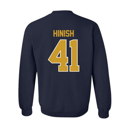 Notre Dame - NCAA Football : Donovan Hinish - Classic Shersey Crewneck Sweatshirt-1