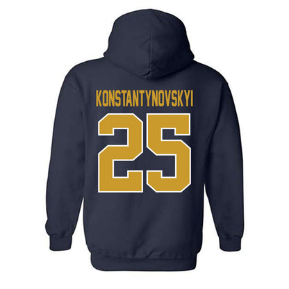 Notre Dame - NCAA Men's Basketball : Nikita Konstantynovskyi - Classic Shersey Hooded Sweatshirt