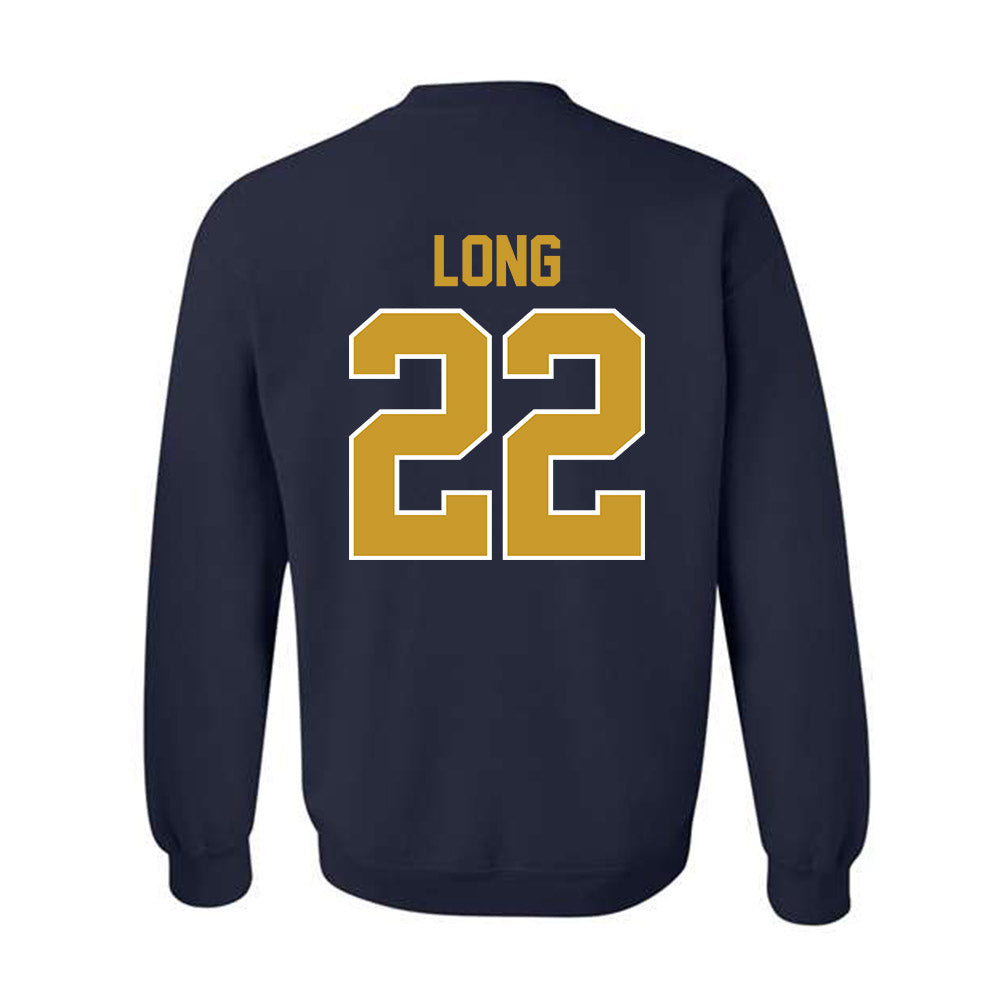 Notre Dame - NCAA Football : Ethan Long - Classic Shersey Crewneck Sweatshirt-1