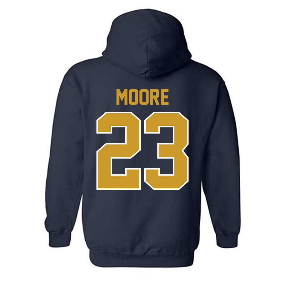 Notre Dame - NCAA Women's Lacrosse : Molly Moore - Classic Shersey Hooded Sweatshirt-1