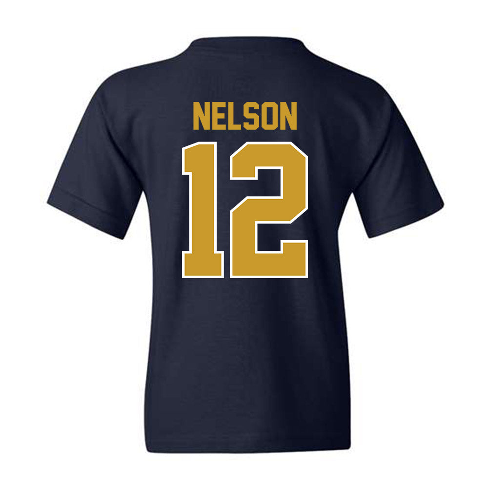 Notre Dame - NCAA Men's Ice Hockey : Henry Nelson - Classic Shersey Youth T-Shirt