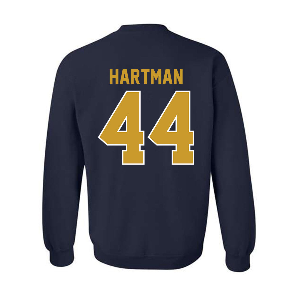 Notre Dame - NCAA Baseball : Trent Hartman - Classic Shersey Crewneck Sweatshirt-1