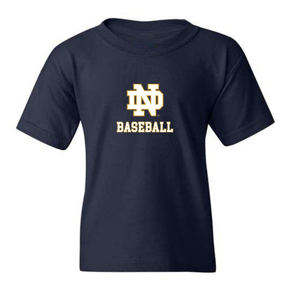 Notre Dame - NCAA Baseball : Charlie Vercruysse - Classic Shersey Youth T-Shirt