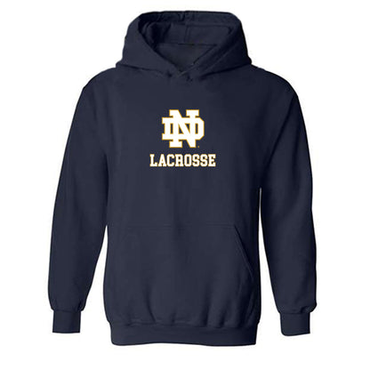 Notre Dame - NCAA Men's Lacrosse : Thomas Ricciardelli - Classic Shersey Hooded Sweatshirt-0