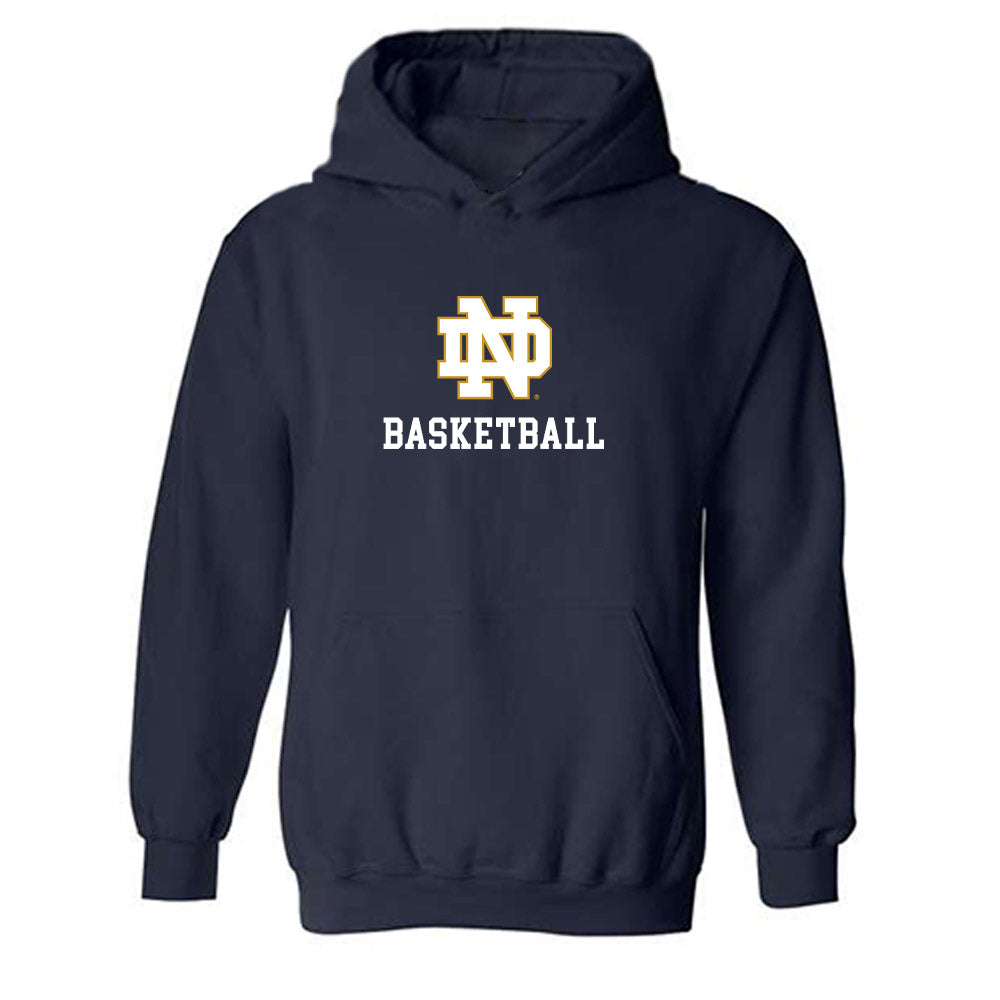 Notre Dame - NCAA Men's Basketball : Luke Devine - Classic Shersey Hooded Sweatshirt-0