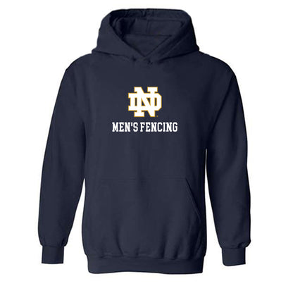 Notre Dame - NCAA Men's Fencing : Dominic Joseph - Classic Shersey Hooded Sweatshirt