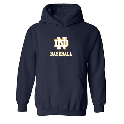 Notre Dame - NCAA Baseball : Caleb Ricks - Classic Shersey Hooded Sweatshirt-0