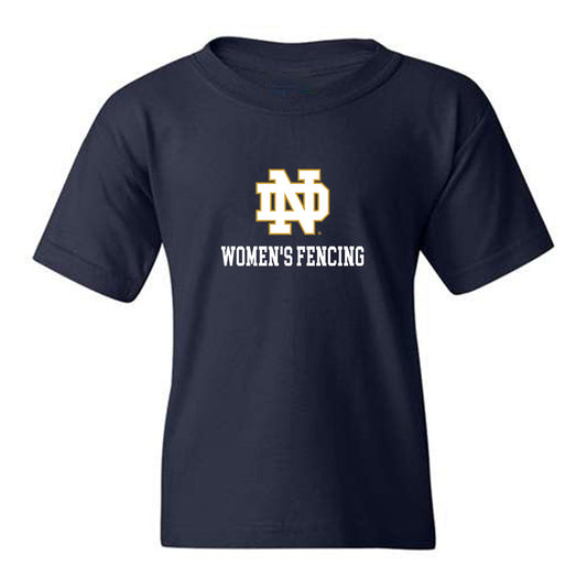 Notre Dame - NCAA Women's Fencing : Lola Possick - Classic Shersey Youth T-Shirt