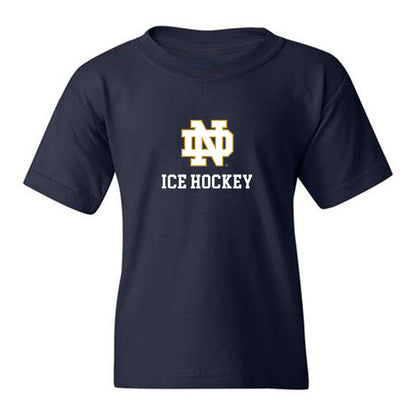 Notre Dame - NCAA Men's Ice Hockey : Justin Janicke - Classic Shersey Youth T-Shirt