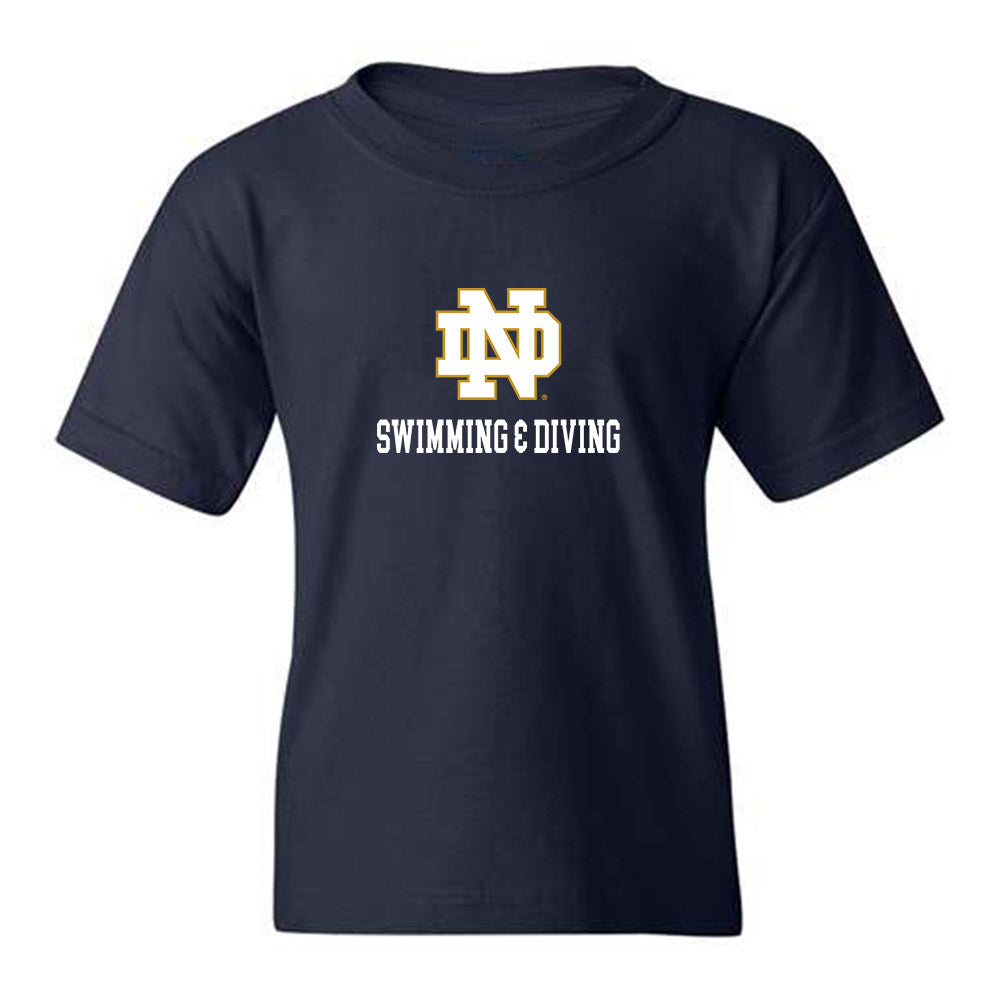 Notre Dame - NCAA Men's Swimming & Diving : James Edge - Classic Shersey Youth T-Shirt