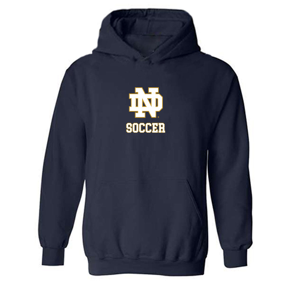 Notre Dame - NCAA Women's Soccer : Carolyn Calzada - Classic Shersey Hooded Sweatshirt-0