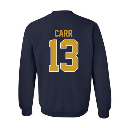 Notre Dame - NCAA Football : CJ Carr - Classic Shersey Crewneck Sweatshirt-1