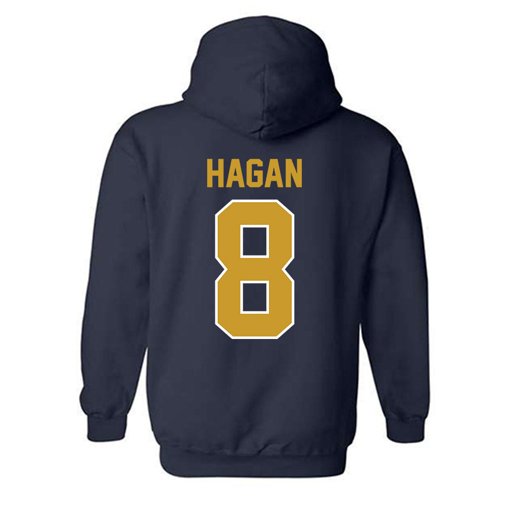 Notre Dame - NCAA Softball : Lily Hagan - Classic Shersey Hooded Sweatshirt-1