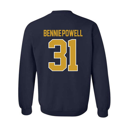 Notre Dame - NCAA Football : Taebron Bennie-Powell - Classic Shersey Crewneck Sweatshirt-1