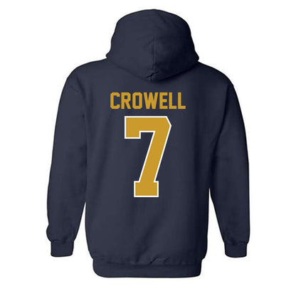 Notre Dame - NCAA Baseball : Caden Crowell - Classic Shersey Hooded Sweatshirt-1